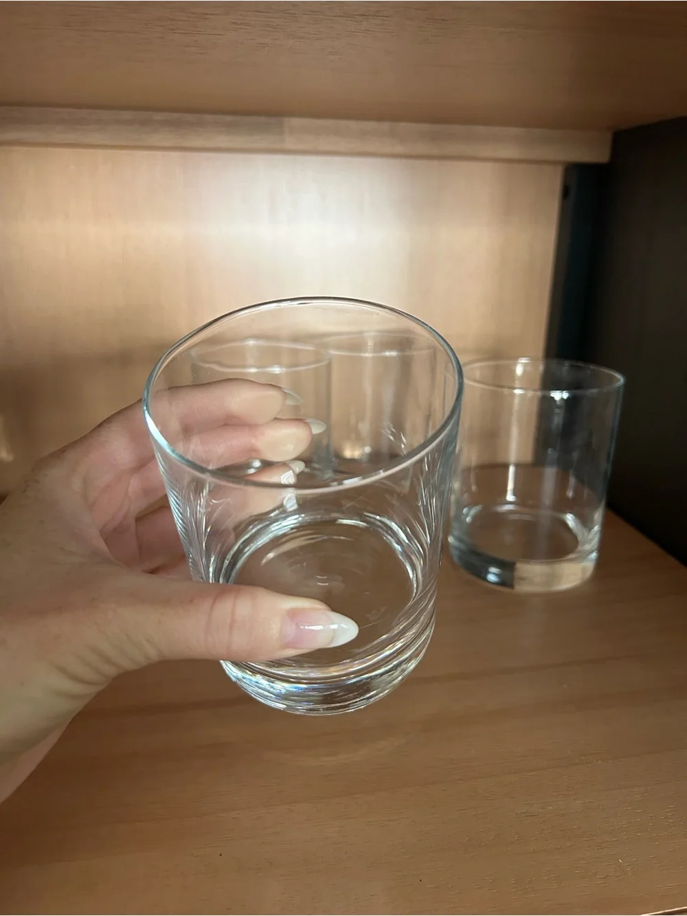 Clear Glass Tumbler Set - 4 pair
